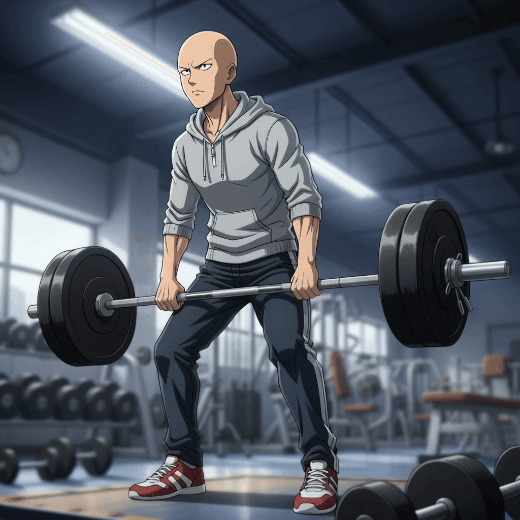 Le Programme de Saitama (One Punch Man) : 100 Pompes, 100 Squats, 10km - Ça Marche ?